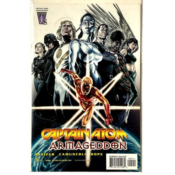 Captain Atom Armageddon #5 of 9, April 2006, DC/Wildstorm Comics , NM 9.4 - Picture 2 of 4